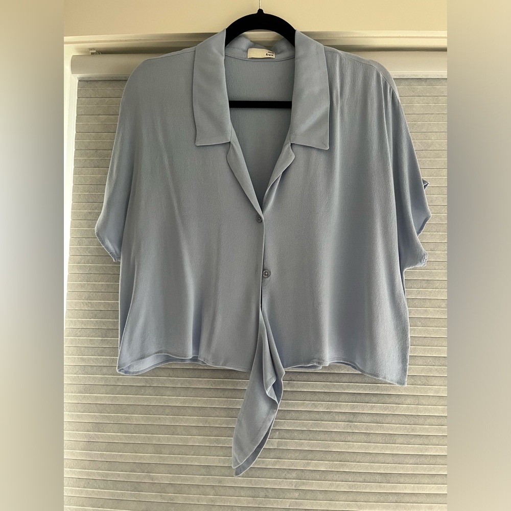 Wilfred Free Tie Front Top